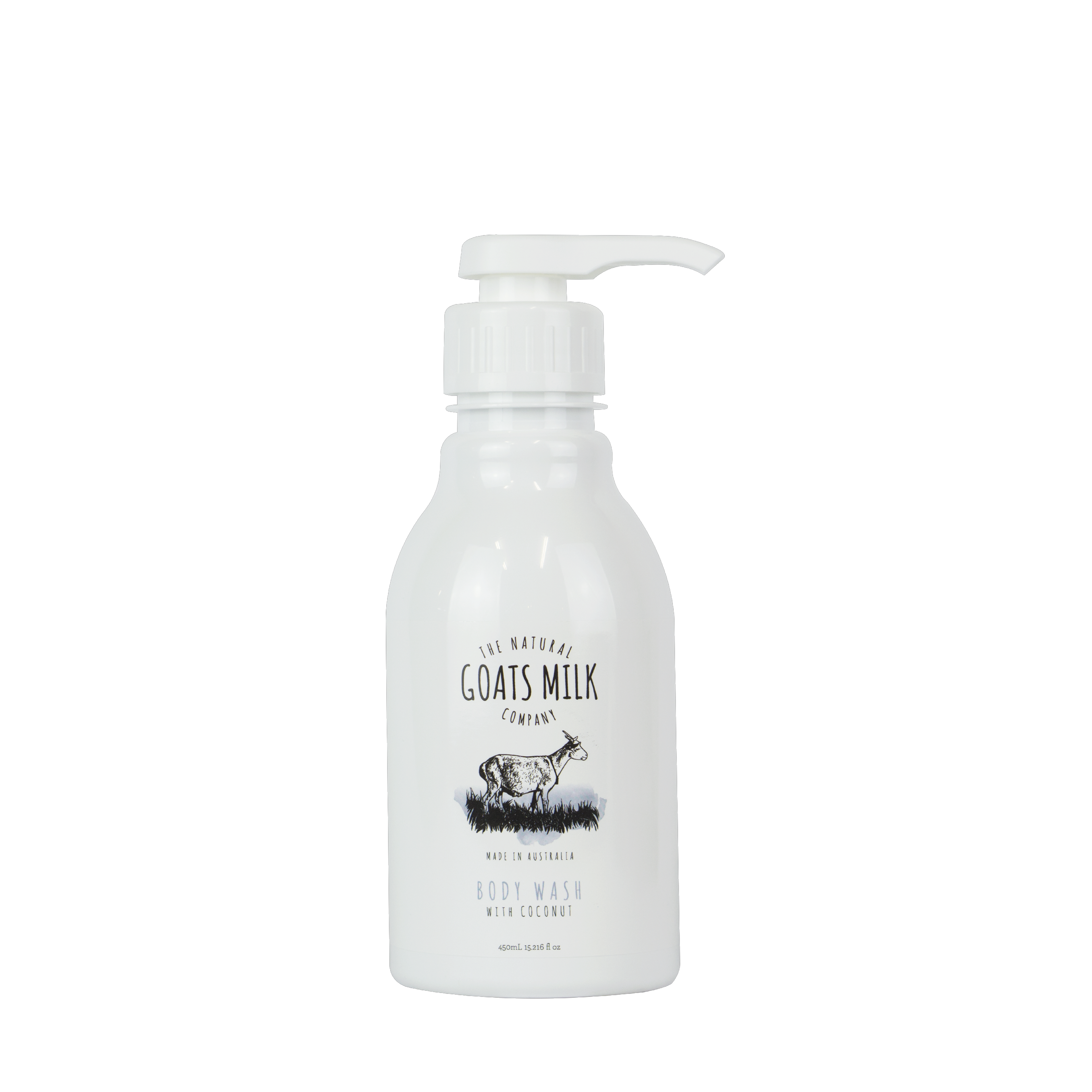 Goats Milk & Coconut Body Wash 450mL – The Natural Goats Milk Co